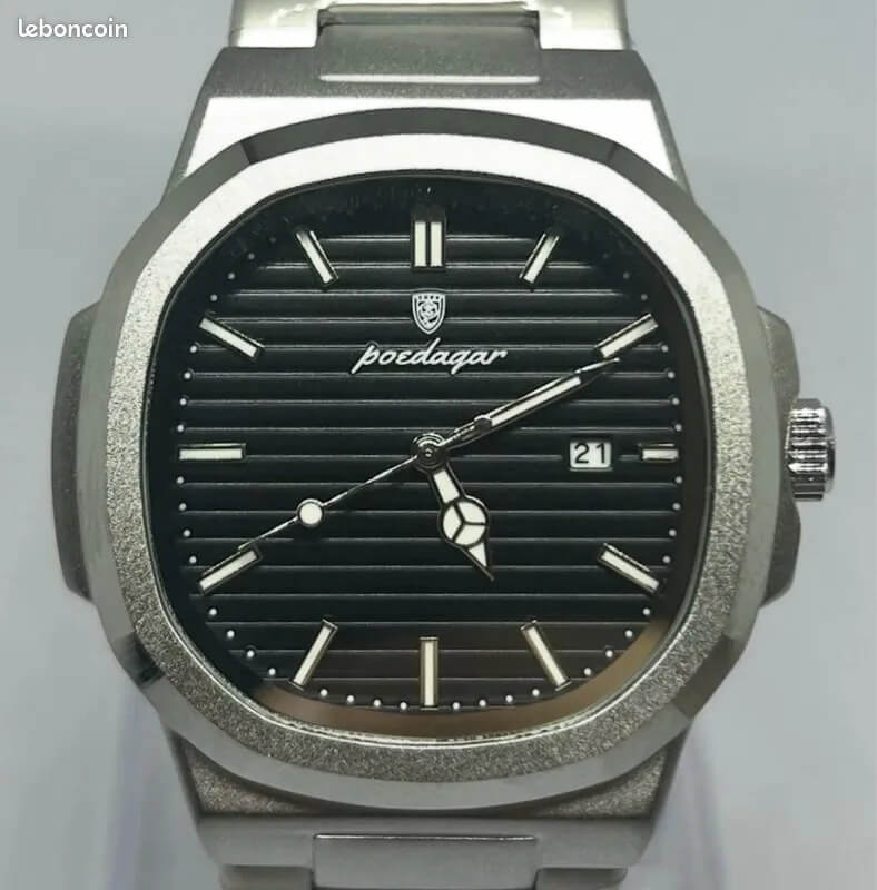 Montre Poedagar - noir